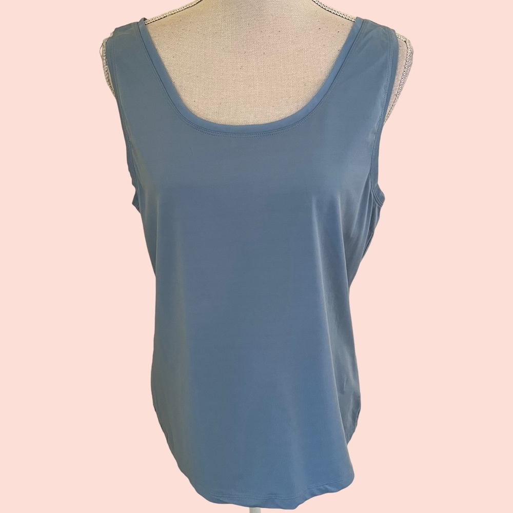 Pendleton Light Blue Stretch Tank Top XL